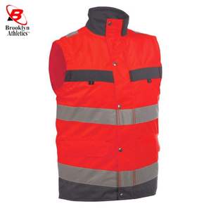 Hi Vis Visibility Reversible Bodywarmer Chaleco de seguridad - Product Image 3