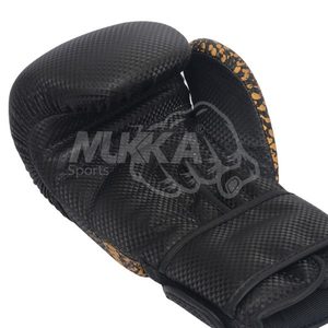 Gants de boxe pour hommes à impression personnalisée de haute qualité Gants de boxe en cuir avec logo personnalisé pour l'entraînement - Product Image 4