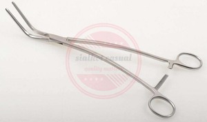 Abrazadera vascular atraumática de acero inoxidable de alta calidad, fórceps atraumáticos veterinarios personalizados - Product Image 2