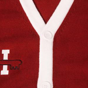 Suéter Cárdigan de Punto Informal Personalizado OEM y ODM, Manga Larga, Estilo Universitario con Patrón de Rayas para Invierno - Product Image 6