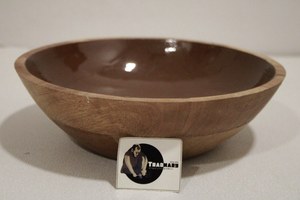 Cuenco pintado de esmalte ecológico pulido personalizado de Tradnary Exim Pvt Ltd para servir ensalada y comida - Product Image 3