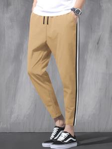 Pantalon de survêtement décontracté pour hommes, séchage rapide, respirant, en coton, avec poche zippée, pour la course à pied - Product Image 6