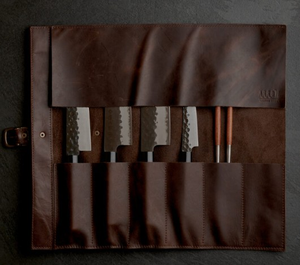 Bolsa de Cuero Enrollable de Alta Calidad, Personalizada, Ecológica y Duradera, con Cierre de Hebilla, Estilo Moderno para Chefs - Mejor Precio en India - Product Image 1
