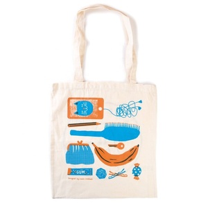 Sac fourre-tout en coton réutilisable écologique pour femmes pour le maquillage, les cosmétiques et l'épicerie-Fourre-tout cosmétique durable du fabricant - Product Image 3