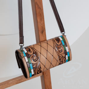 Bolso de mano grande de cuero para mujer, bolso cruzado de estilo occidental, bolso bohemio elegante, bolso de cuero marrón occidental, regalos para el Día de la madre - Product Image 5