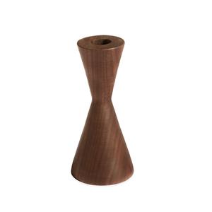 Set of 3 Wooden <b>Taper</b> <b>Candles</b> <b>Holder</b> with Newly Designed Home Style Decorative Candleholder Pillars Tabletop <b>Candle</b> Stand - Product Image 3