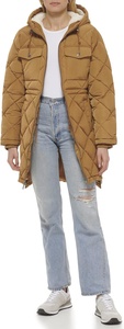 Parka matelassée unisexe pour homme, veste chaude d'automne, service OEM, capuche rembourrée, toile enduite, col montant, rembourrage en coton - Product Image 4