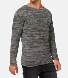 Custom Men Crew Neck <b>Sweatshirt</b> Embroidered Logo Heavy Cotton <b>Sweatshirts</b> Men Plain Oversize Pullover <b>Sweatshirt</b> - Product Image 4