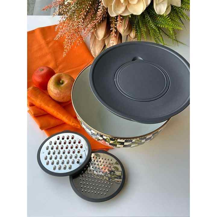 Miss Betty Paradise Enamel Whisk Grater Set