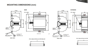 โมเดล PL-100 PLC ขนาดเล็กแบบฐาน PC10BD14006D1พร้อม RS485เขียนโปรแกรม PLC 112 24VDC I/O - Product Image 6