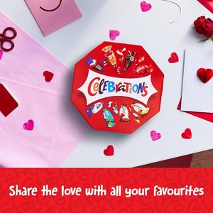 Celebrations Bulk <b>Chocolate</b> Box, 950g, Assorted <b>Chocolates</b> Gift Box with <b>Mini</b> <b>Chocolate</b> Bars & Biscuits, centrepiece - Product Image 3