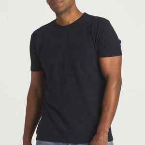 Chanvre Hommes T-Shirt Poids Lourd Coton Doux Tee Coton Biologique Poids Lourd t-shirt Hommes Blanc Tee Doux Jersey Tricot Tee - Product Image 6