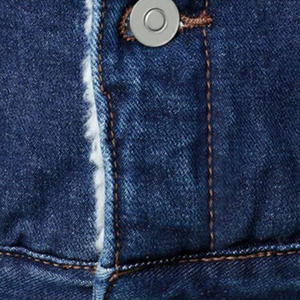 Bonne qualité personnalisé décontracté mince à manches longues High Street 100% coton Denim veste hommes déchiré Biker Style classique Vintage bleu - Product Image 5