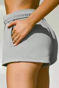 Women's New Cotton OEM Casual Gym <b>Shorts</b> with Blank <b>Belt</b> Pocket Undershirt Design - Product Image 5