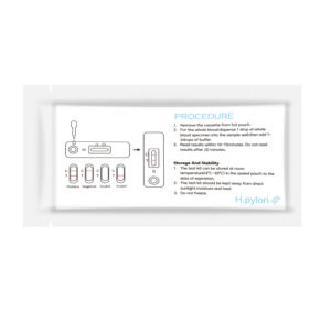 공장 도매 최저가 <span class=keywords><strong>H</strong></span>.<span class=keywords><strong>Pylori</strong></span> 한 단계 감지 카세트 체외 진단 + 빠른 정확한 신속 테스트 - Product Image 2