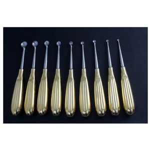 Ensemble d'instruments chirurgicaux réutilisables pour laminectomie, 3 pièces, 18 cm, en acier inoxydable, rotatifs à 360 degrés, outils pour la colonne vertébrale - Product Image 2