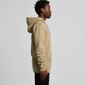 High Quality Blank Hoodie Puff Print Street Wear Hoodie <b>Thick</b> <b>Fleece</b> Vintage Crew Neck Hoodie - Product Image 4
