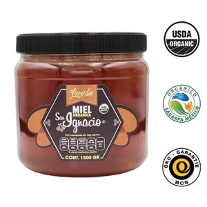 Barattolo di miele liquido organico San Ignacio 1500g | USDA organico | 100% puro senza additivi | Non-ogm | Crudo - Product Image 6