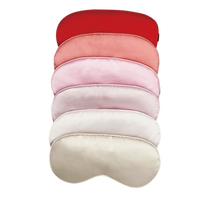 Masque de sommeil en satin de soie 100 % polyester à impression numérique, avec bande élastique réglable, doux, pour la méditation et une bonne nuit de sommeil - Vente en gros