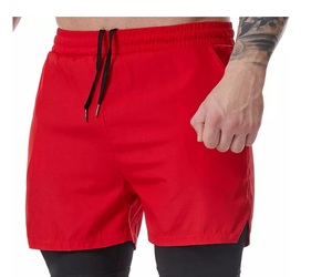 Mode personnalisée Short de surf pour hommes en maille de polyester Vêtements de plage Style décontracté Respirant Toutes les tailles XS XXS Logo personnalisé en toile - Product Image 2