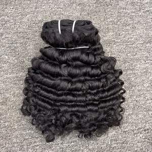 Tendance 100% naturel humain Remy cheveux birman bouclés dentelle avant Vietnam trame de cheveux pour les femmes modernes - Product Image 4