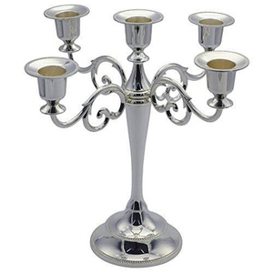 Candelabro de Metal Hecho a Mano de Alta Calidad para Decoración de Mesa en el Hogar y la Oficina, en Venta - Product Image 3