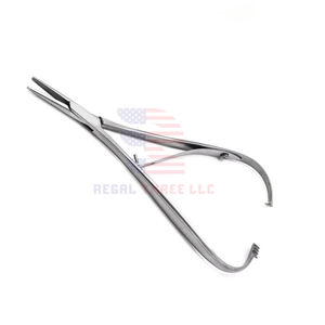 คีมผ่าตัดกระดูกและข้อคีมปากแคบสำหรับ5.5ยึดเข็มแบบบางทำจากสเตนเลสสตีลสำหรับห้องผ่าตัดและศัลยกรรมกระดูก - Product Image 2