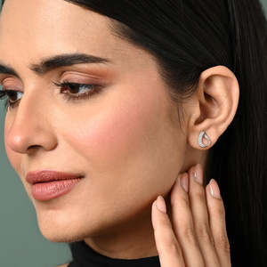Compre Pendientes de Plata de Ley 925 de Primera Calidad para Mujeres y Niñas, Chapados en Oro, con Formas de Gota y Flor, con Perlas, Diamantes y Ópalos como Piedras Principales - Product Image 3