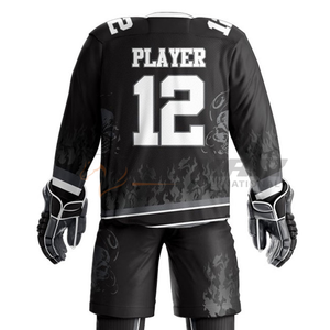 Venta al por mayor 2025 personalizado sublimado uniforme de hockey sobre hielo Conjunto personalizado nombre del equipo superior para uso individual del equipo con precio barato para la venta - Product Image 4
