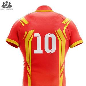 Uniforme de Rugby Personalizado de Alta Demanda con Logotipo, Ecológico, 100% Poliéster, Secado Rápido, Transpirable, Conjunto Deportivo con Entrega Rápida - Product Image 3