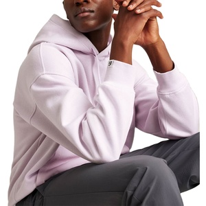 <b>Men's</b> <b>Hoodie</b> in <b>pink</b> Custom Print Plus Size Long Sleeve Drawstring Pullover Tops Hoodies - Product Image 1