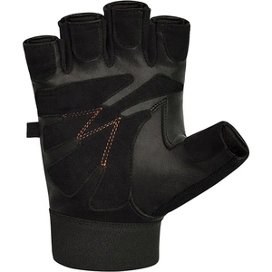 Gants de MMA personnalisés à marque privée, gants de boxe d'entraînement de haute qualité pour hommes, demi-doigts, cuir PU, sparring, combat, logo OEM - Product Image 5