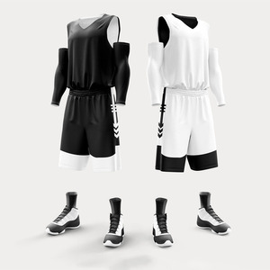 Conjunto de uniforme de baloncesto personalizado para hombre, poliéster de alta calidad, cómodo, transpirable, estampado de logotipo de talla grande, novedad de 2025 - Product Image 3