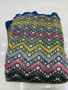 Alta calidad bordado Georgette tul tela impresa patrón de punto vestidos de fiesta de boda precio de exportación directa proveedor indio - Product Image 5