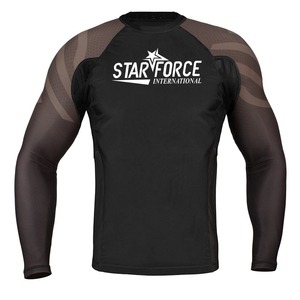 Rash Guard réversible léger pour femme, étiquette personnalisée, conception de maternité pour l'entraînement en salle de sport, teint uni-OEM disponible - Product Image 6