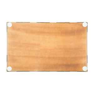 Plateau de service rectangulaire personnalisé de qualité supérieure, fabriqué à la main, en bois naturel, avec incrustation d'os, pour la maison, les restaurants et les hôtels de l'Inde. - Product Image 4
