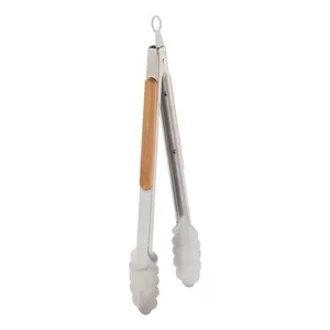 Pinces à barbecue écologiques Tongo en RPET, gadgets de cuisine verts pour la cuisson en plein air - Product Image 1