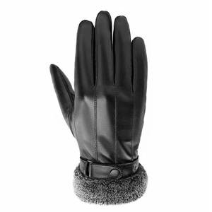 Gants de cérémonie en cuir véritable doux et chaud pour l'hiver, style de mode luxueux, gants de cérémonie en cuir pour femmes - Product Image 2