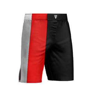 Pantalones Cortos de Boxeo MMA de Estilo Urbano, Venta al por Mayor, Logotipo Personalizado, Servicio OEM, Color Sólido, Cintura Elástica, Secado Rápido, para Correr - Product Image 1