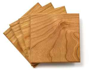 ชุดจานรองแก้วเรซิ่นไม้วอลนัททรงสี่เหลี่ยมคุณภาพสูง ดีไซน์คลาสสิก พร้อมแผ่นรองตกแต่งบ้าน สามารถปรับแต่งสีและขนาดได้ - Product Image 4