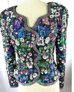 Bloqueo transpirable temporada de otoño chaqueta de longitud larga informal para mujer con cuentas borde libre fino sostenible lentejuelas decoración Color - Product Image 3