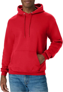 Sudadera con Capucha Oversize de Forro Polar para Hombre, Estilo Casual Deportivo, con Dobladillo Curvo, Logotipo Personalizado, Cuello con Capucha Forrado, para Uso Urbano en Invierno - Product Image 3