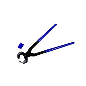 Pinzas para Cascos de Caballos de Acero Inoxidable de Alta Calidad, Herramientas Veterinarias Profesionales de Cobre, Pinzas de Diamante de 14 Pulgadas con Empuñaduras de Plástico - Product Image 2