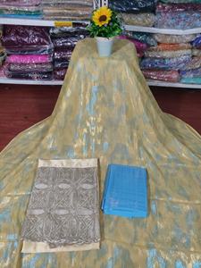 Colección Empress, Última Moda, Tradicional Vestido Somalí Fransawi Dirac, Tela Jacquard Lisa de Chifón, Vestido Ligero para Mujer - Product Image 4