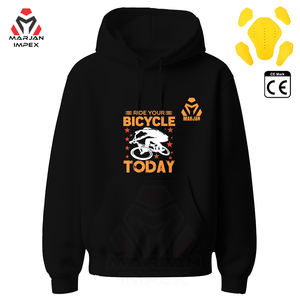 Sudadera con Capucha Estilo Motero, Forro Polar, Protección Contra el Viento, Cálida para Invierno, Secado Rápido, Moda Casual para Motociclistas - Product Image 2