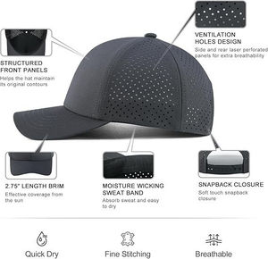 Gorra de Béisbol de Calidad Superior, Estilo Casual, Precio al por Mayor, Fabricada en Pakistán, Bajo MOQ, Transpirable - Product Image 6