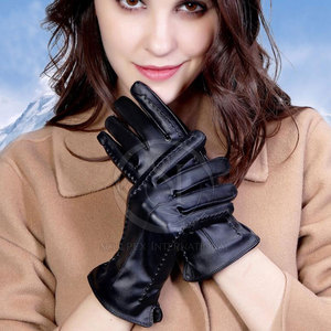 High Quality Customized Design Winter <b>Touch</b> <b>Screen</b> Outdoor Casual Breathable Fashion Leather <b>Gloves</b> Comfortable in Stock - Product Image 4