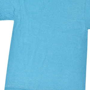 เสื้อยืดผ้าฝ้ายเนื้อนุ่มสีฟ้าใส่ได้ทั้งชายและหญิงสวมใส่สบายโลโก้แบบกำหนดเอง - Product Image 5