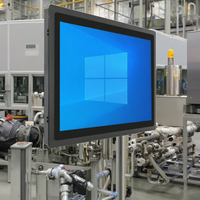 Computadora Industrial con Pantalla Táctil de 15 Pulgadas, Montaje en Pared, Panel Capacitivo, Integrada con Windows/Linux, IP65