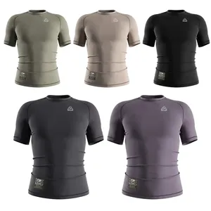 Wholesale <b>Men's</b> <b>Compression</b> <b>Shirt</b> 100% Cotton Eco-friendly, Factory Direct - Product Image 5